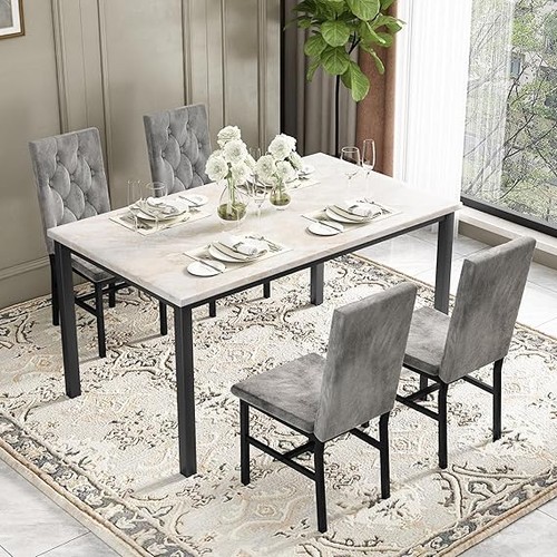 Dining table and - table, chairs