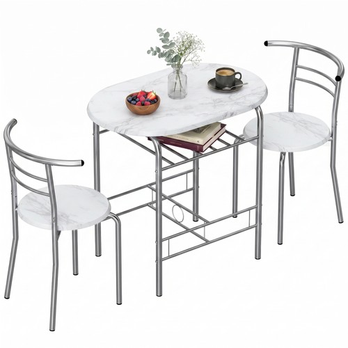 Dining table and chairs set - set, 3