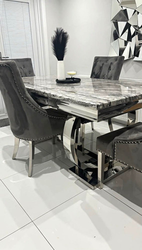 Grey marble rectangular - grey,