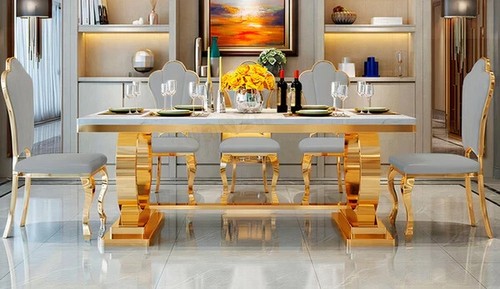 Luxury marble table - marble,