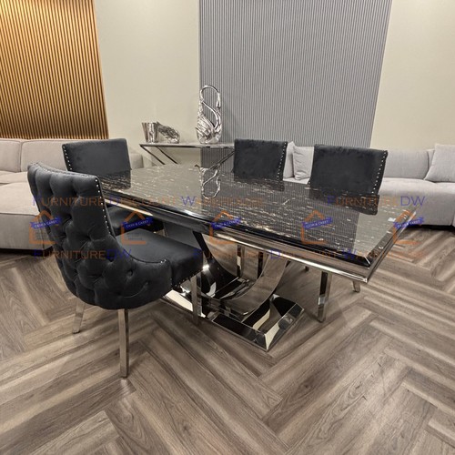 Arial black gold marble - &,