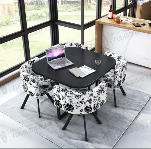 Wood marble dining table and - dining,