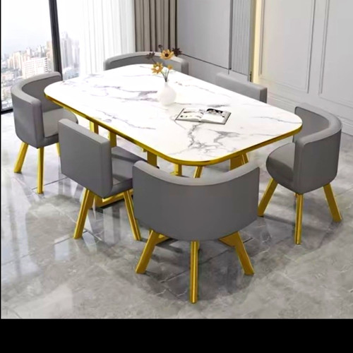 Modern dining table - dining, chairs