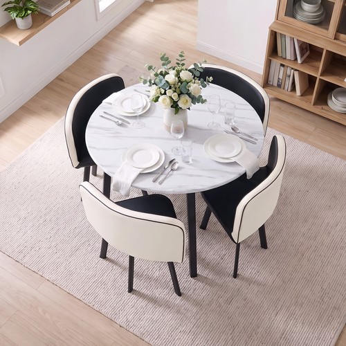 Table chairs compact - table,