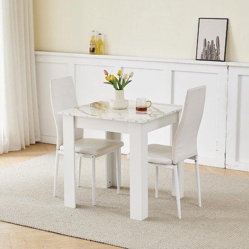 Square dining table - table, 2