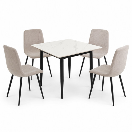 Cream marble dining - cream,