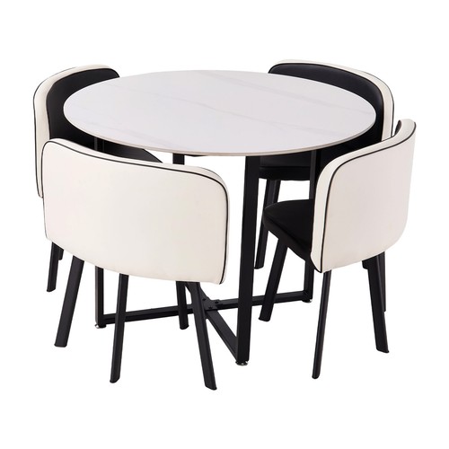 100cm round dining table and - round,