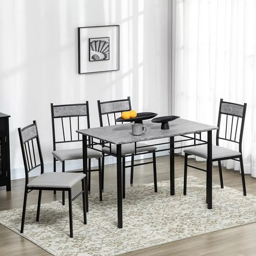 Modern dining table and - dining, chairs