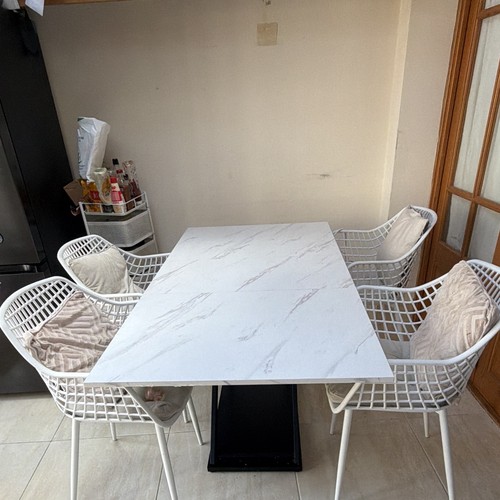 5pc rectangular dining table - 5pc, &