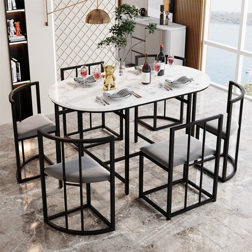 Dining table and chairs - dining,
