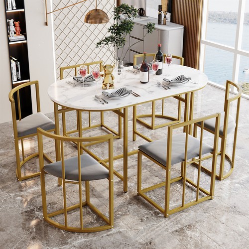 Dining table and chairs - dining,